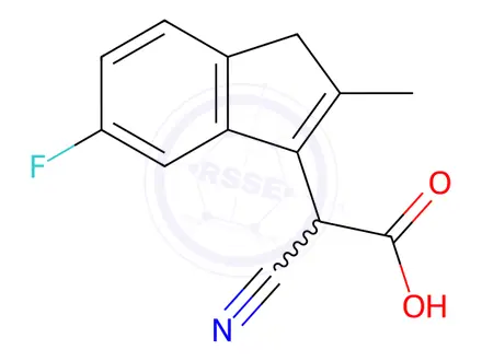Chemical structure of Sulindac Impurity 37