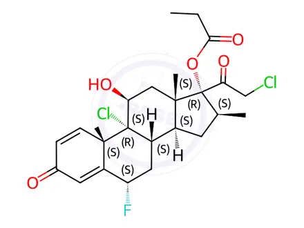 Chemical structure of Halobetasol Propionate Impurity 23