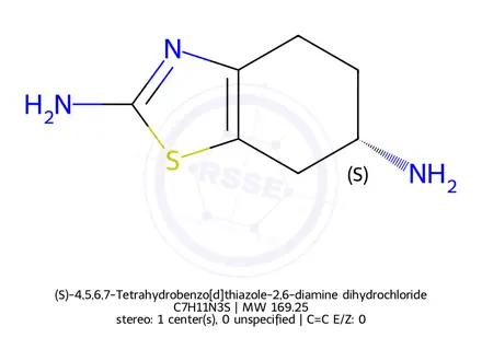 Chemical structure of Pramipexole Impurity A