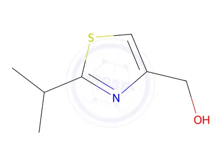Chemical structure of 4-(Hydroxymethyl)-2-isopropylthiazole
