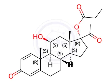 Chemical structure of Prednisolone Impurity 152