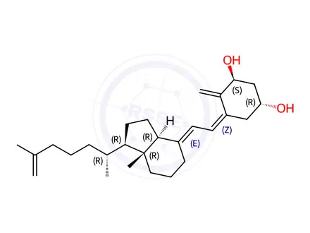Chemical structure of Calcitriol Impurity 106