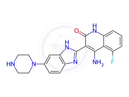 Chemical structure of Dovitinib Impurity 1