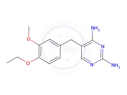 Chemical structure of Trimethoprim Impurity 51