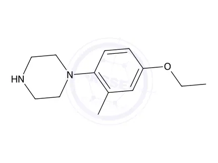 Chemical structure of 1-(4-Ethoxy-2-methylphenyl)piperazine
