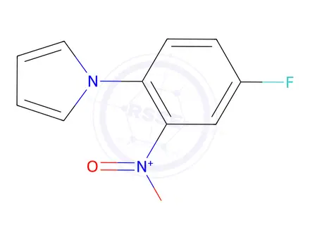 Chemical structure of 1-(4-Fluoro-2-nitrophenyl)-1H-pyrrole