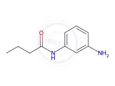 Chemical structure of N-(3-Aminophenyl)butanamide