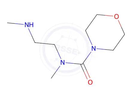 Chemical structure of N-Methyl-N-(2-(methylamino)ethyl)morpholine-4-carboxamide