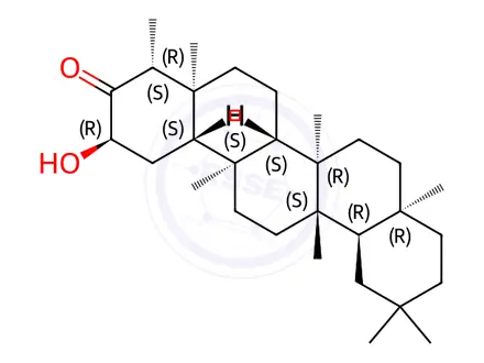 Chemical structure of Cerin