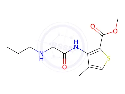 Chemical structure of Articaine Impurity 1(Articaine EP Impurity A)
