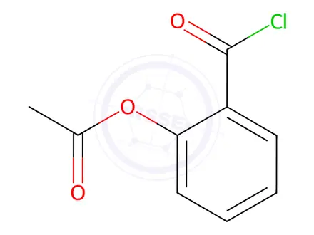 Chemical structure of O-Acetylsalicyloyl Chloride