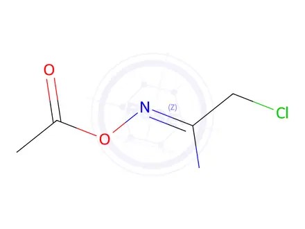 Chemical structure of N-acetoxy-2-chloroacetimidamide