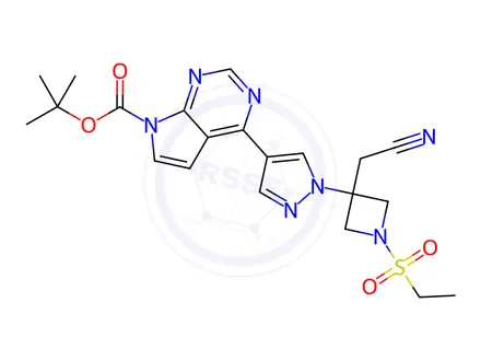Chemical structure of Baricitinib Impurity 223