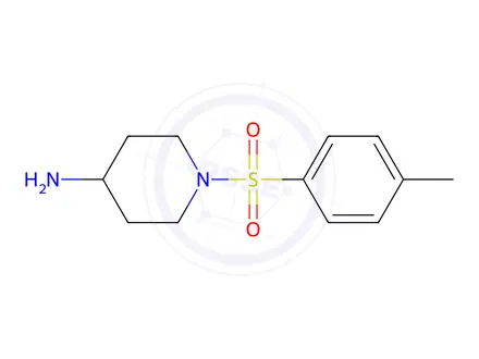 Chemical structure of 1-(4-Methylbenzenesulfonyl)piperidin-4-amine