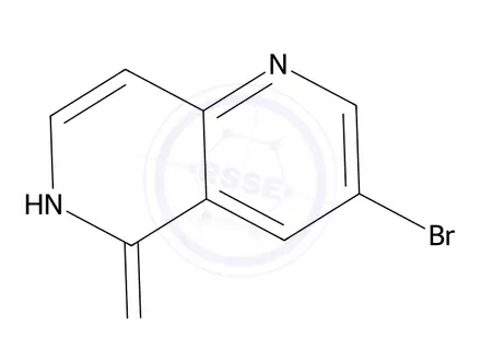 Chemical structure of 3-Bromo-1,6-naphthyridin-5(6H)-one