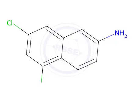 Chemical structure of 5,7-Dichloro-2-naphtylamine