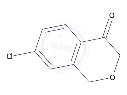 Chemical structure of 7-Chloroisochroman-4-one