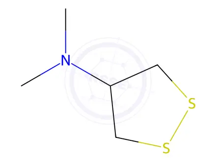 Chemical structure of Nereistoxin