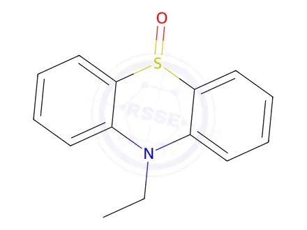 Chemical structure of 10-Ethylphenothiazine 5-Oxide