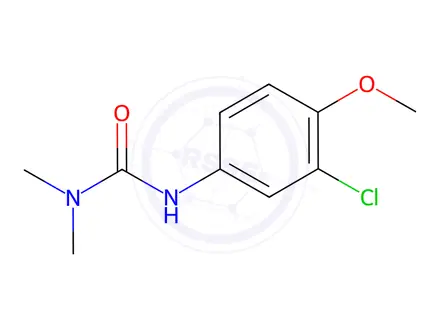 Chemical structure of Metoxuron