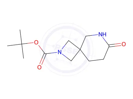 Chemical structure of Tert-butyl 7-oxo-2,6-diazaspiro[3.5]Nonane-2-carboxylate
