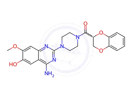 Chemical structure of Doxazosin Impurity 9