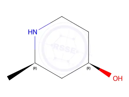 Chemical structure of rel-(2R,4R)-2-Methyl-4-piperidinol