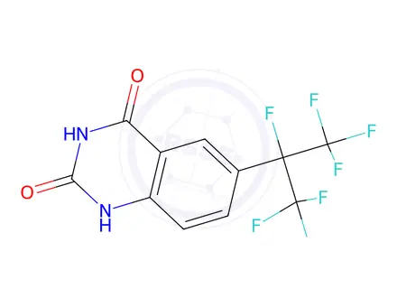 Chemical structure of Pyrifluquinazon metabolite IV-203