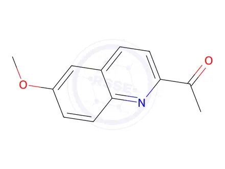 Chemical structure of 1-(6-Methoxy-2-quinolinyl)ethanone