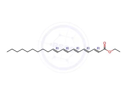 Chemical structure of Eicosapentaenoic Acid Impurity 123 (EPAEE)