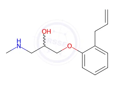 Chemical structure of Alprenolol Impurity 141