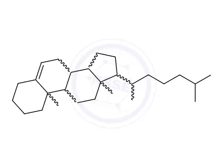 Chemical structure of Cholest-5-ene