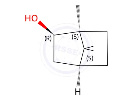 Chemical structure of L-Borneol