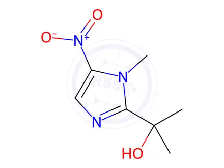 Chemical structure of Ipronidazole-OH,IPZOH