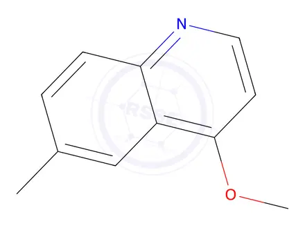 Chemical structure of 4-Methoxy-6-methylquinoline