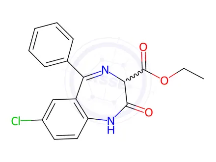Chemical structure of Clorazepate Impurity 1(Clorazepate EP Impurity C)
