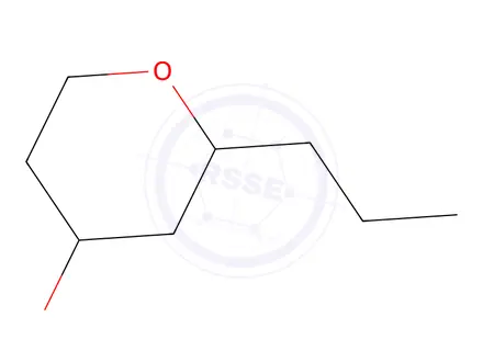 Chemical structure of 2-propyloxan-4-ol