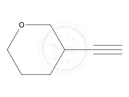 Chemical structure of 3-Ethynyltetrahydro-2H-pyran