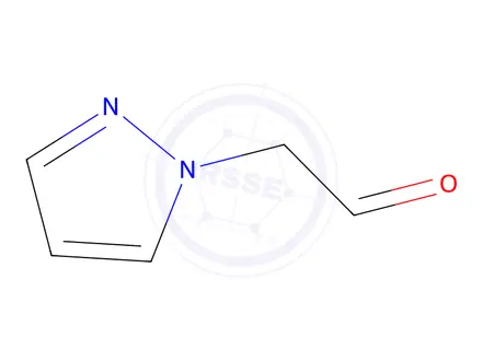Chemical structure of 2-(1H-pyrazol-1-yl)acetaldehyde