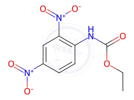 Chemical structure of 2,4-Dinitrophenylcarbamic acid ethyl ester