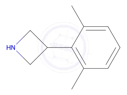 Chemical structure of 3-(2,6-Dimethylphenyl)azetidine