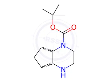 Chemical structure of Octahydro-1H-Cyclopentapyrazine-1-carboxylic Acid 1,1-Dimethylethyl Ester