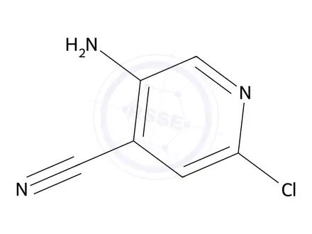 Chemical structure of 5-Amino-2-chloroisonicotinonitrile