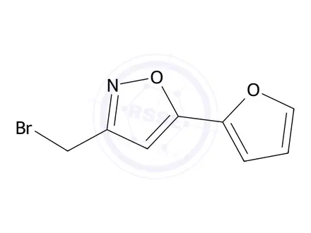 Chemical structure of 3-Bromomethyl-5-Furan-2-Yl-Isoxazole