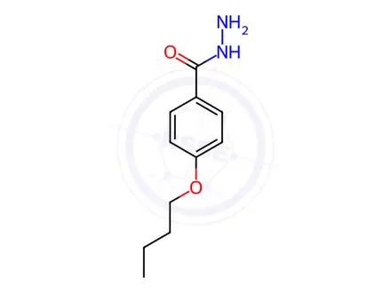 Chemical structure of 4-Butoxybenzohydrazide