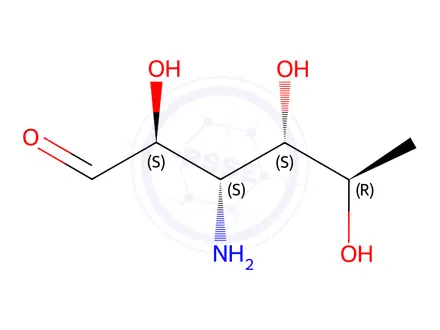 Chemical structure of Mycosamine