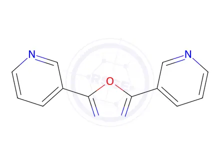Chemical structure of 2,5-BIS(3-PYRIDYL)-1,3,4-OXADIAZOLE