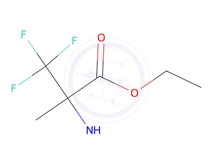 Chemical structure of Alanine,3,3,3-trifluoro-N,2-dimethyl-,Ethyl Ester