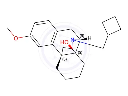 Chemical structure of (-)-3-Methoxy Butorphanol
