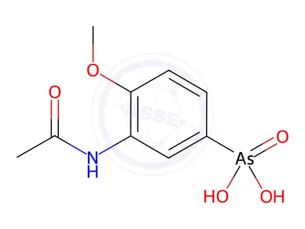 Chemical structure of Acetarsone Impurity 19